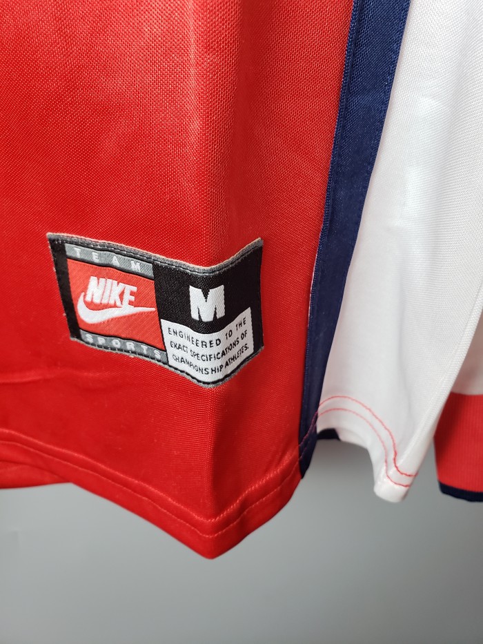 Arsenal Home Retro Long Sleeves Jersey 98/99