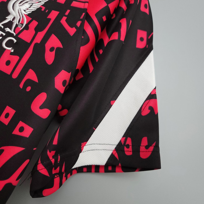 Liverpool Training Jersey 20/21 Red Black