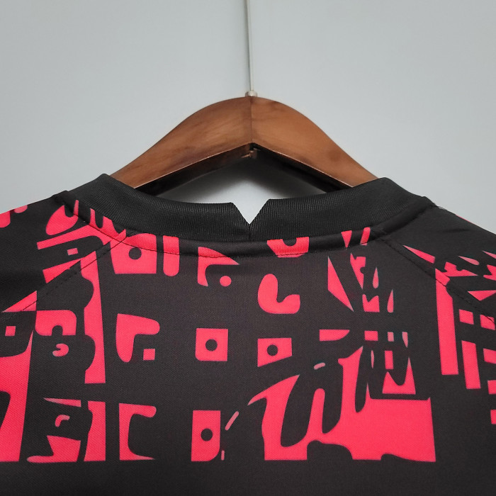 Liverpool Training Jersey 20/21 Red Black