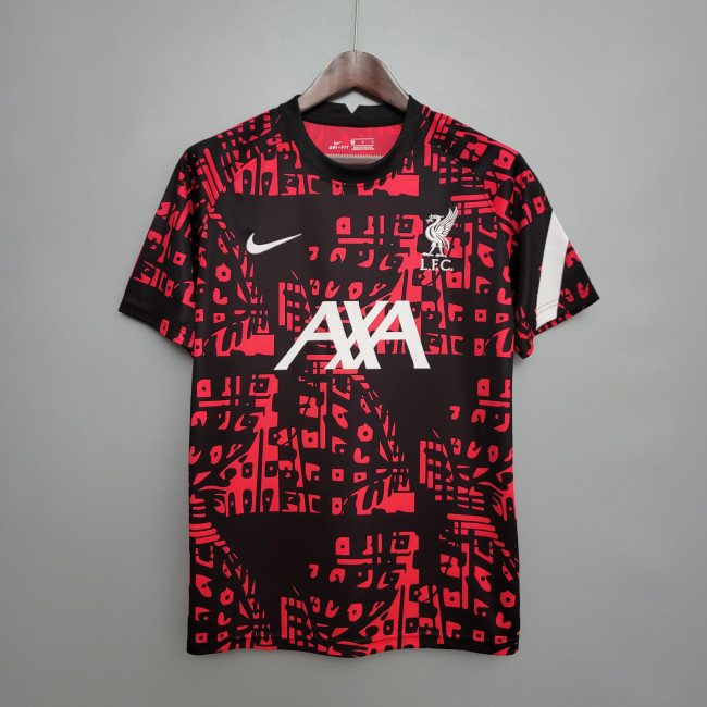 Liverpool Training Jersey 20/21 Red Black