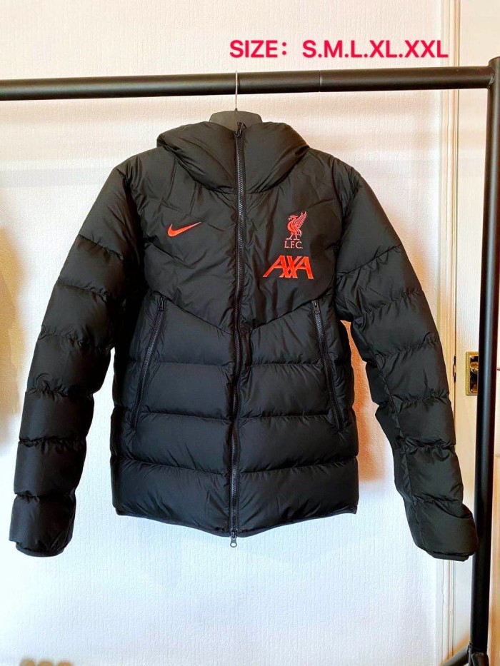 Liverpool Down Cotton Jacket 20/21 Black