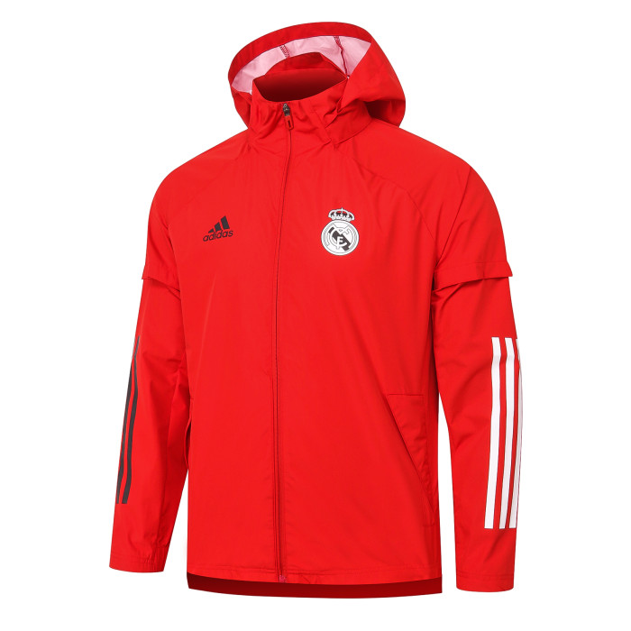 Real Madrid Training Windbreaker 20/21 Red