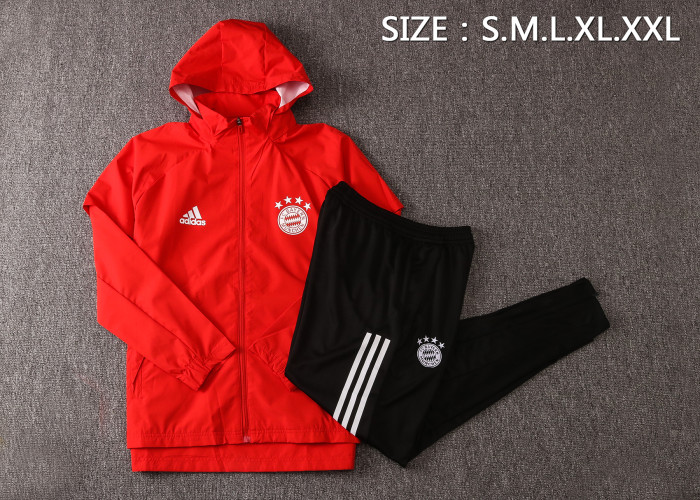 Bayern Munich Training Windbreaker 20/21 Red