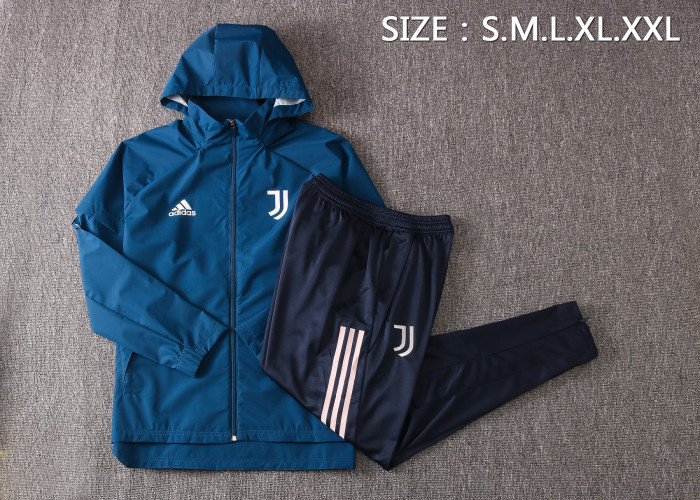 Juventus Training Windbreaker 20/21 Blue