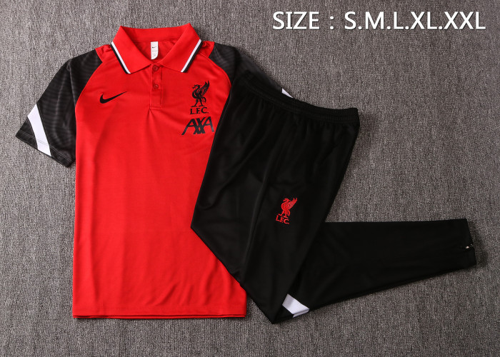 Liverpool POLO Jersey 20/21 Red