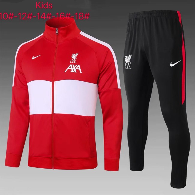 Liverpool Kids Training Jacket Suit 20/21 Red