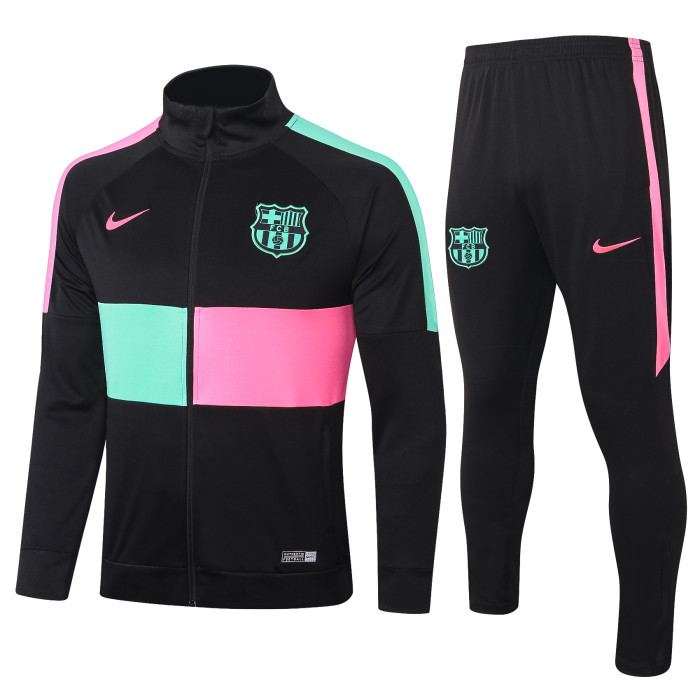 Barcelona Kids Training Jacket Suit 20/21 Black