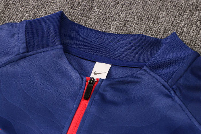 Barcelona Training Jersey Suit 21/22 Blue