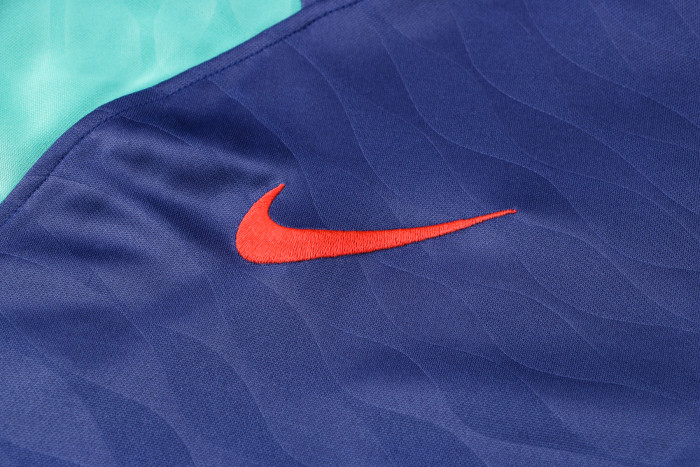 Barcelona Training Jersey Suit 21/22 Blue
