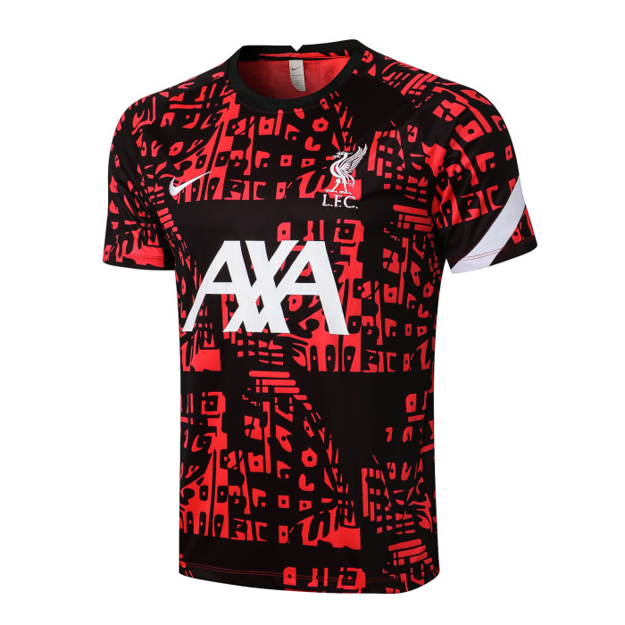 Liverpool Training Jersey 21/22 Black-Red