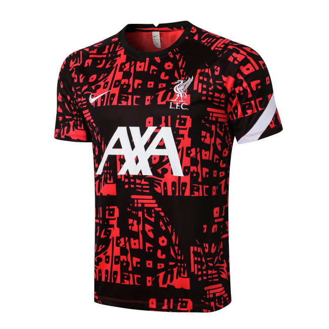 Liverpool Training Jersey 21/22 Black-Red