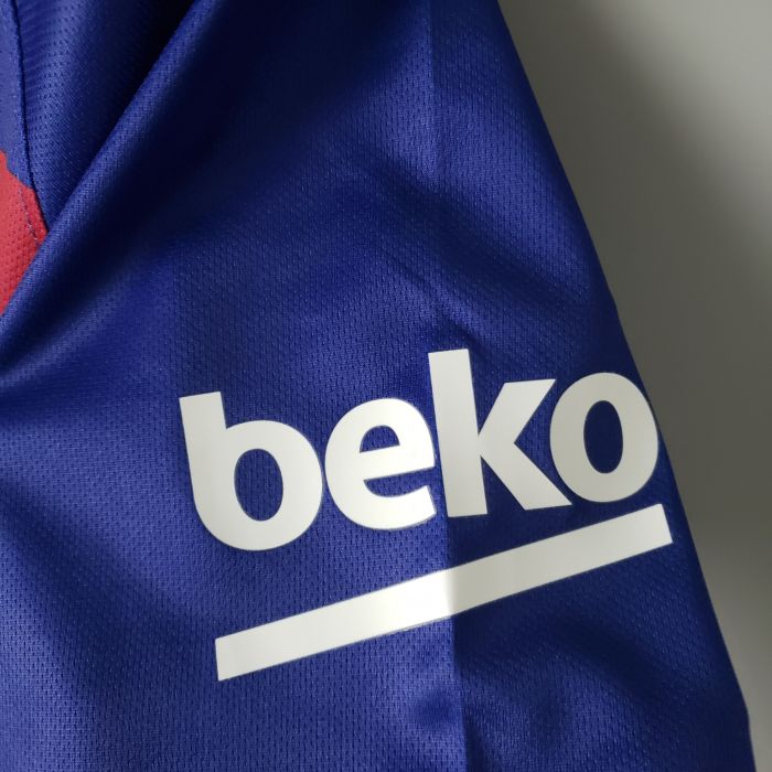 Barcelona Home #10 Messi Jersey 1920 Tops