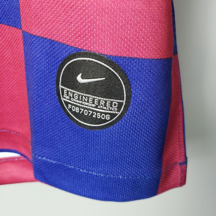 Barcelona Home #10 Messi Jersey 1920 Tops