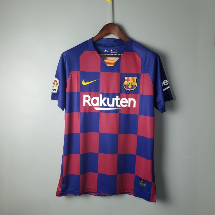 Barcelona Home #10 Messi Jersey 1920 Tops