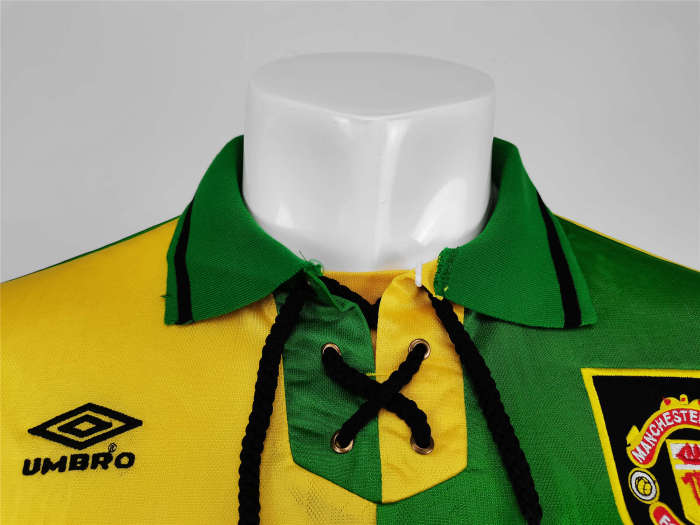 Manchester United Third Long Sleeve Retro Jersey 1992/94