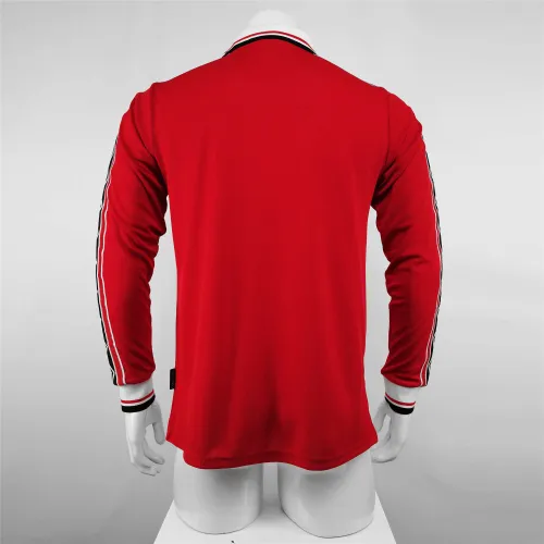 Manchester United Home Long Sleeve Retro Jersey  98/99