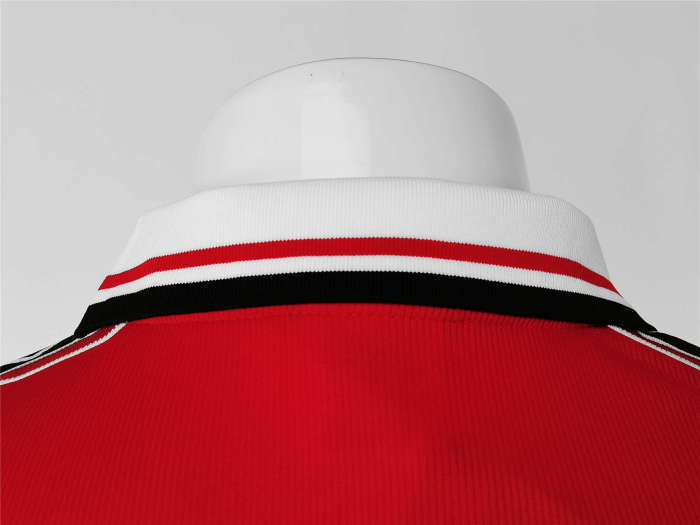 Manchester United Home Long Sleeve Retro Jersey  98/99