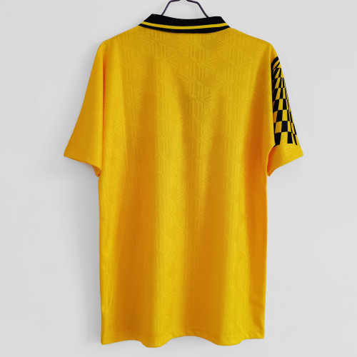 Tottenham Hotspur yellow Retro Jersey 1992/94