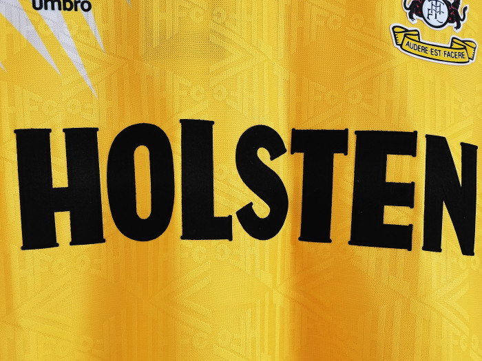 Tottenham Hotspur yellow Retro Jersey 1992/94