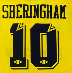 Tottenham Hotspur yellow Retro Jersey 1992/94