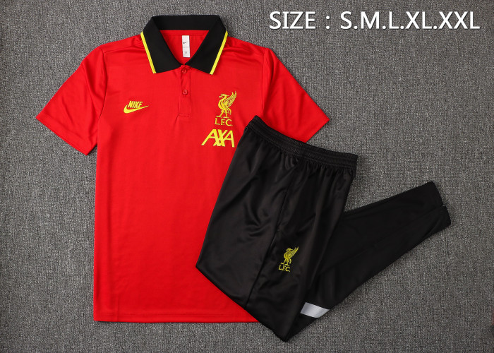 Liverpool POLO Jersey 21/22 Red