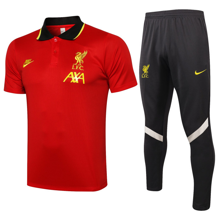 Liverpool POLO Jersey 21/22 Red
