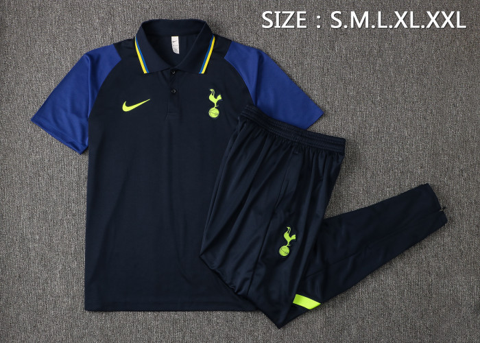 Tottenham Hotspur POLO Jersey 21/22 Royal Blue