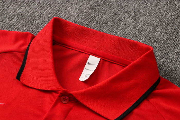 Liverpool POLO Jersey 21/22 Black Red