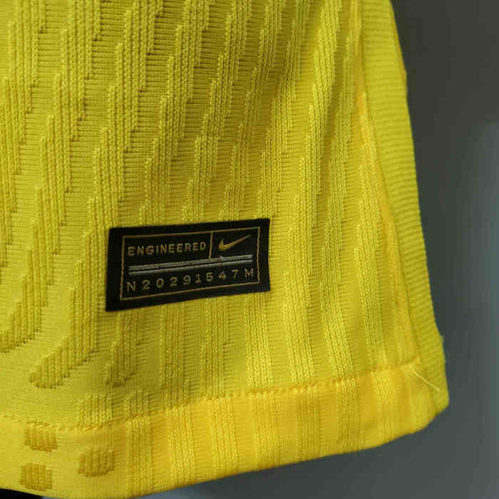 Brazil Home Player Version Man Jersey 20/21