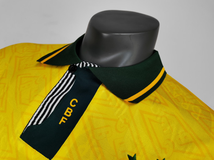Brazil  Home Retro Jersey 91/93