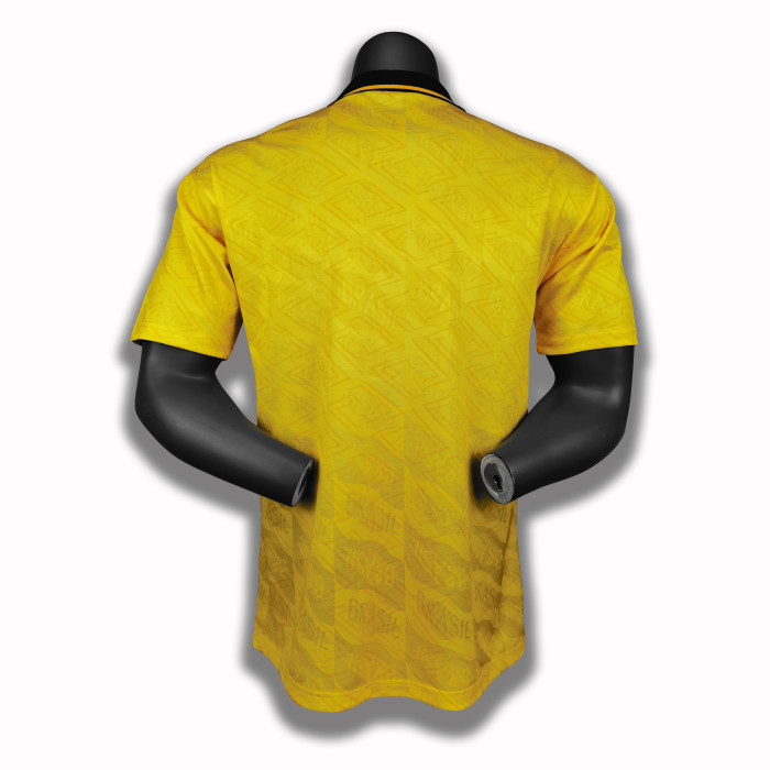 Brazil  Home Retro Jersey 91/93