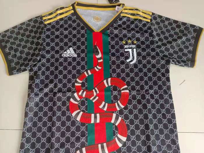 Juventus x Gucci Jersey black