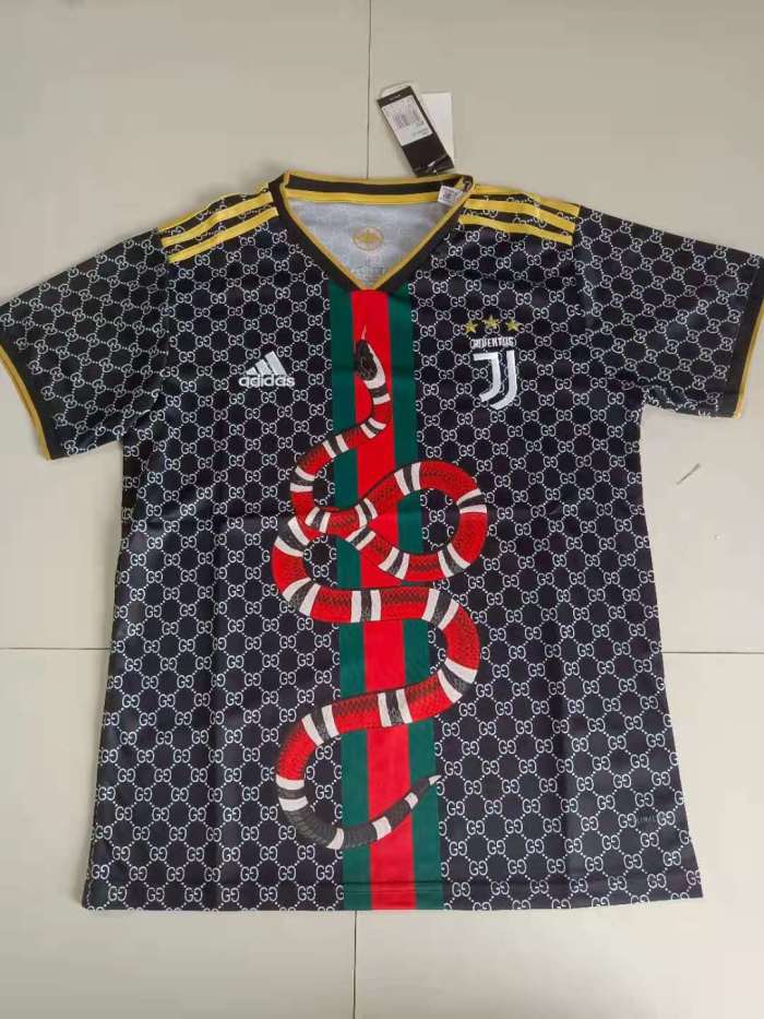 Juventus x Gucci Jersey black