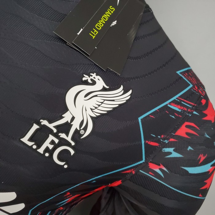 Liverpool Special Edition Player Version Jersey 21/22 Black