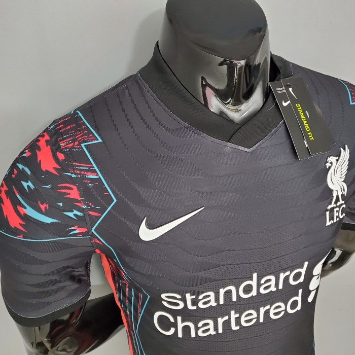 Liverpool Special Edition Player Version Jersey 21/22 Black