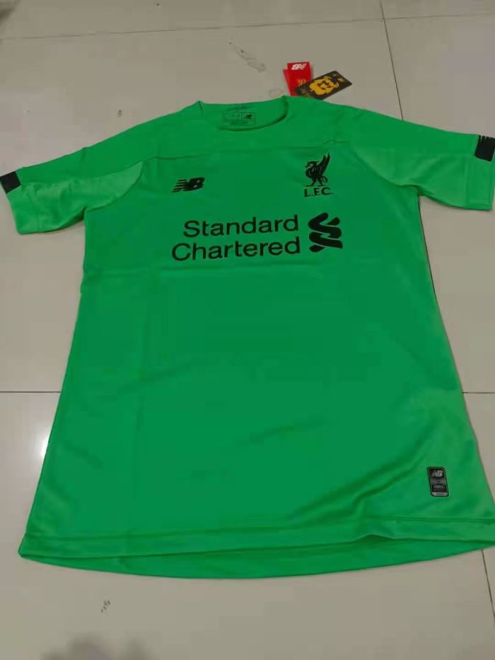 Liverpool Goalkeeper Green Man Jersey 19/20 Tops