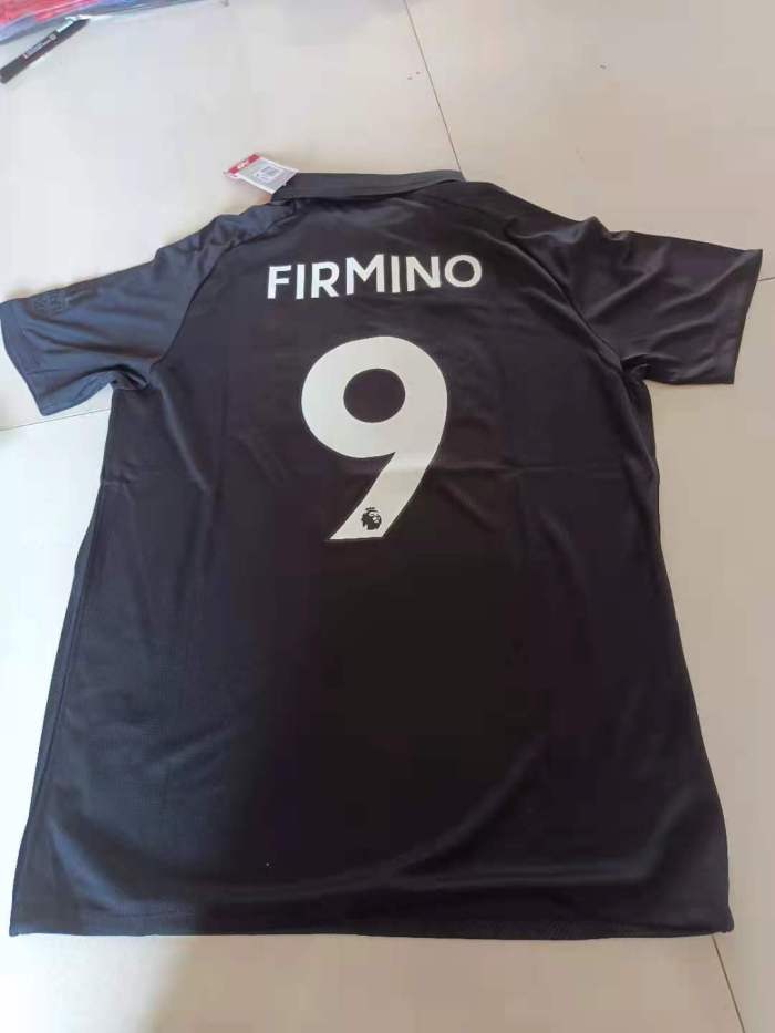 Liverpool Special Edition  #9 Firmino Black Jersey 19/20 Tops