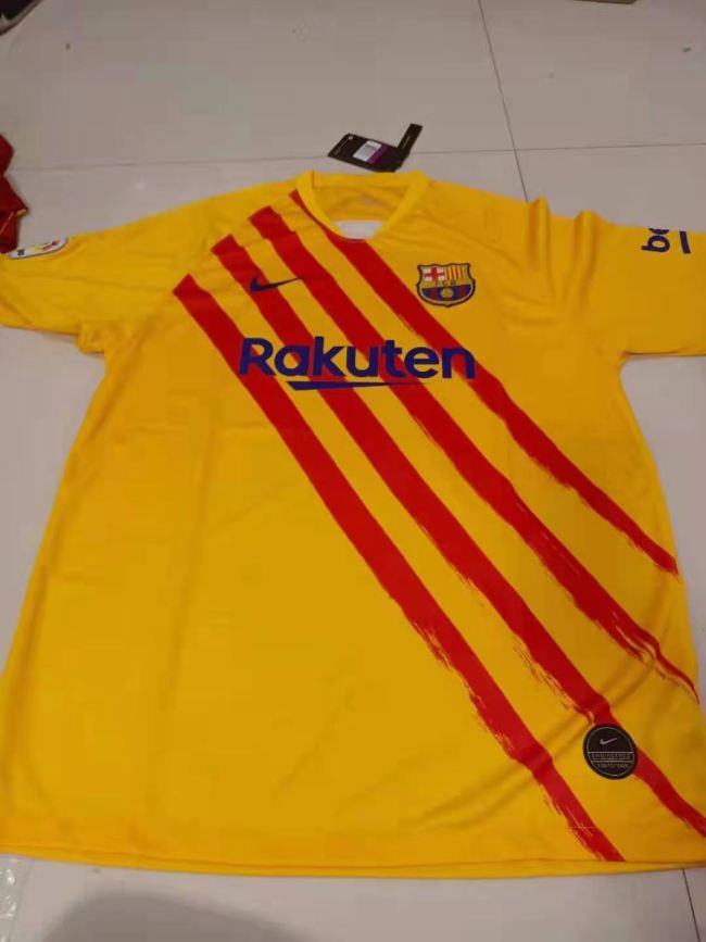 Barcelona Fourth Jersey 19/20 Tops