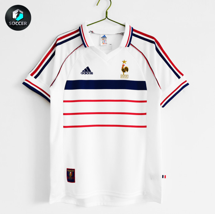 France Away Retro Jersey 1998