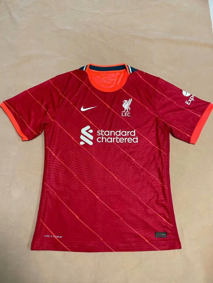 Liverpool Home Player Version Jersey 21/22