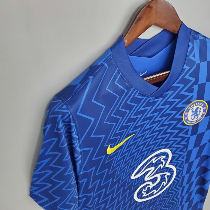 Chelsea Home Champions Jersey 21-22 （2 stars embroidery）