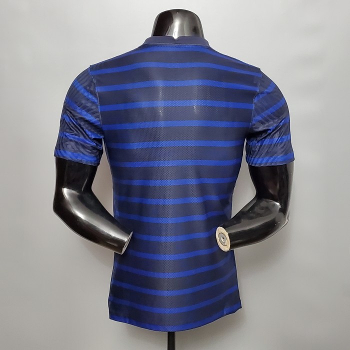 France Home Player Version Jersey 20/21