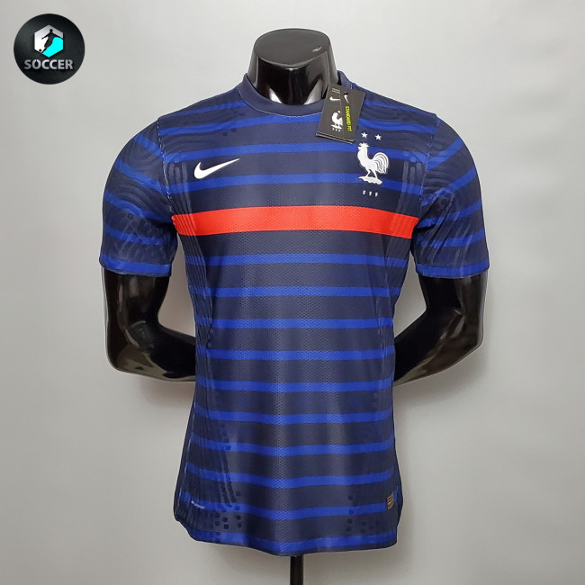 France Home Player Version Jersey 20/21