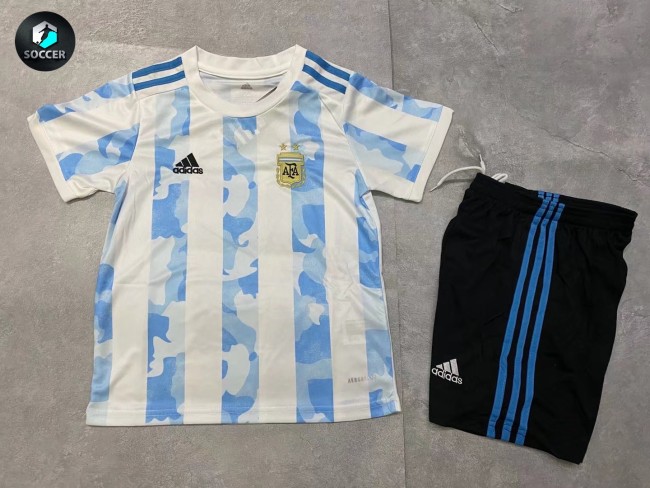 Argentina Home Kids Jersey 21/22