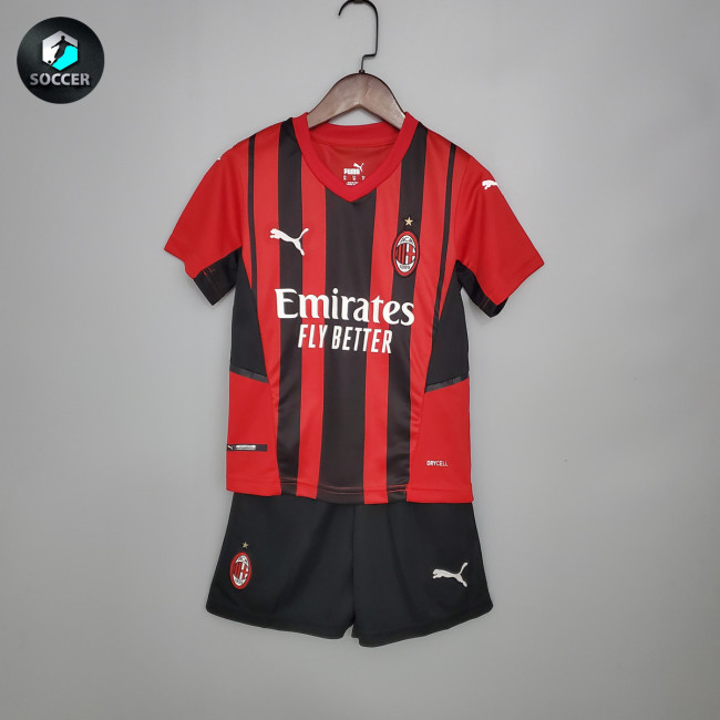 AC Milan Home Kids Jersey 21/22