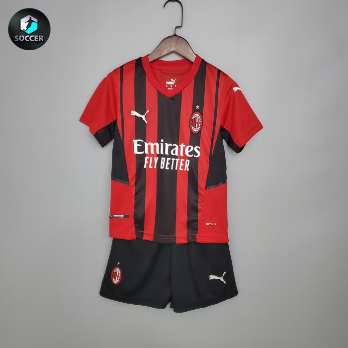 AC Milan Home Kids Jersey 21/22