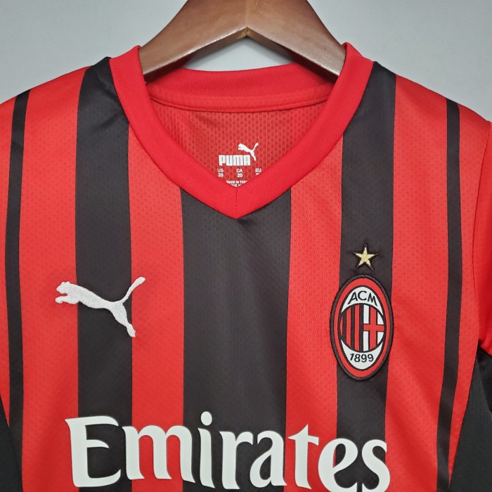 AC Milan Home Kids Jersey 21/22