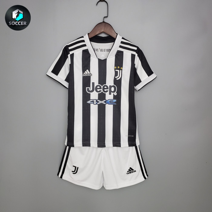 Juventus Home Kids Jersey 21/22
