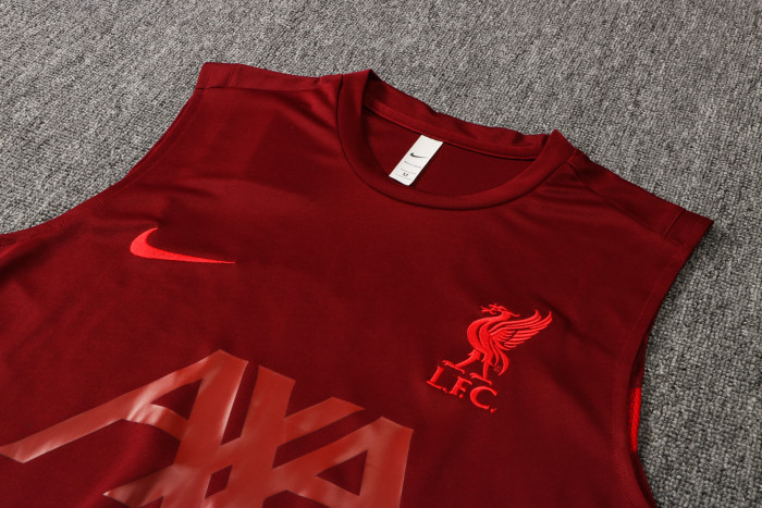Liverpool Training Jersey 21/22 Red