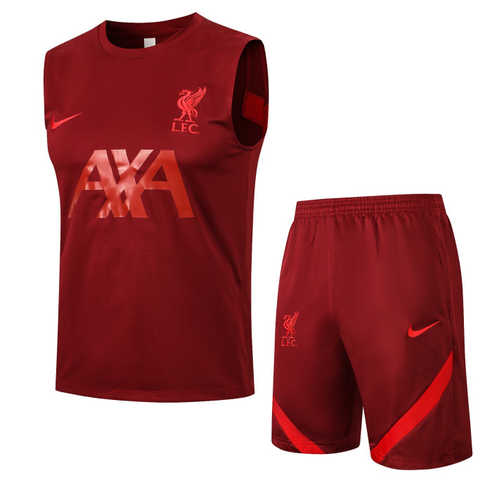 Liverpool Training Jersey 21/22 Red